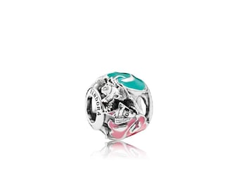 Authentic Disney Aurora&#39;s Fairy Godmothers Charm | S925 Ale | with  Pop Up Box | 791923ENMX