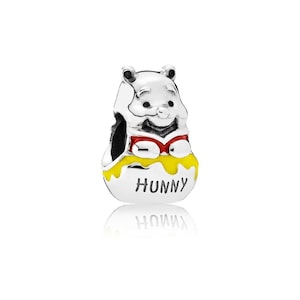 Authentic Disney Honey Pot Pooh Charm S925 Ale with  Box - 791919ENMX