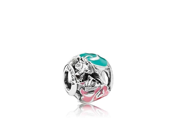 Authentic Disney Aurora's Fairy Godmothers Charm | S925 Ale | with  Box | 791923ENMX