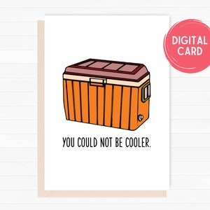 Tarjeta de humor / Amistad / Me gustas / Tarjeta divertida para hombres / Tarjeta de amor divertida / Tarjeta de felicitación divertida en blanco, Tarjeta digital, Descarga instantánea