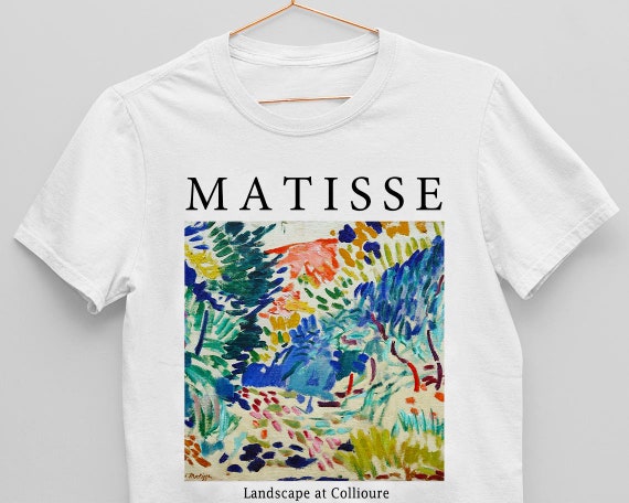 89’s Henri Matisse T-shirt Henri Matisse Landscape at Collioure T-shirt, Henri Matisse T