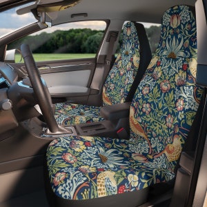 Funda para asiento de coche William Morris Strawberry Thief