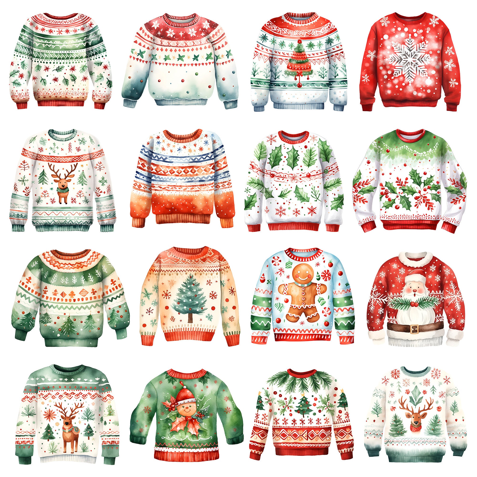 Ugly Sweaters Clip Art 66 - gx45rw1