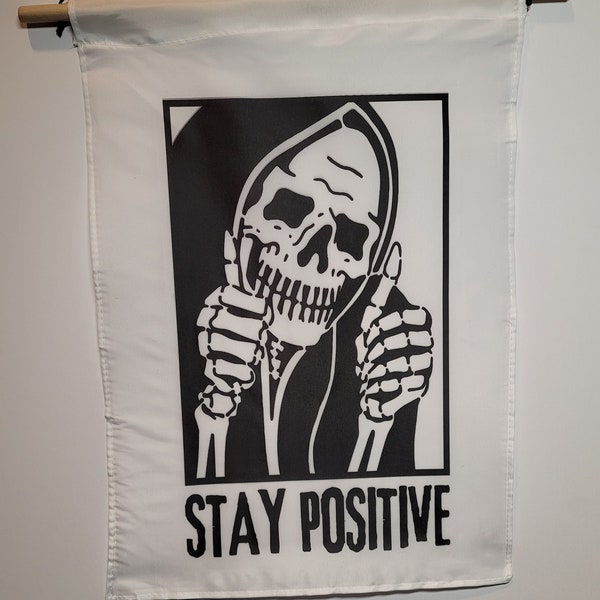 Stay Positive Tapestry