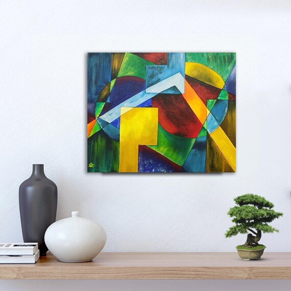 Abstract Art Painting on Canvas Original Art Painting Oil Etsy