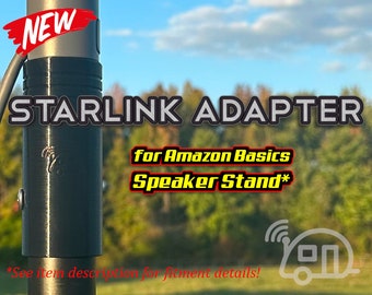 Starlink Adapter for Amazon Basics Speaker Stand