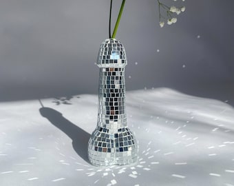 Disco penis vase, Dick vase, Disco Ball, Planter, Man planter