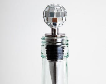Wine stopper Disco, Disco Ball, Bottle Stopper, Wine cork, Gift, Kitchen accessory, Wine cork