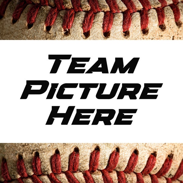 Digital Picture Frame For Your BASEBALL TEAM Pictures