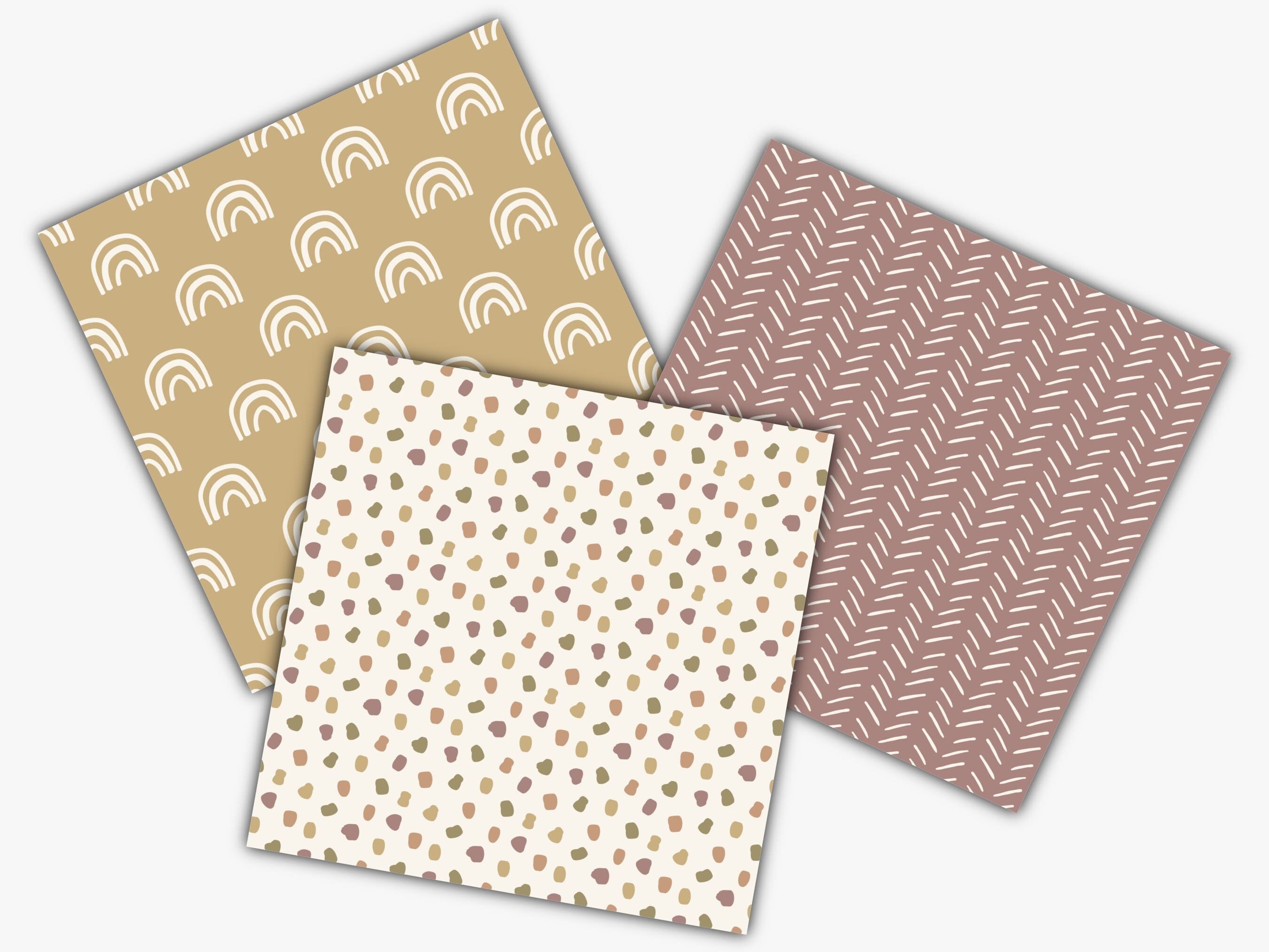 Boho Seamless Digital Paper Pattern, Instant Download File, Abstract ...