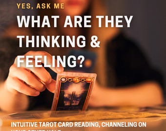 Love Tarot Reading Your Person's Thoughts and Feelings About You Intuitive Insights
