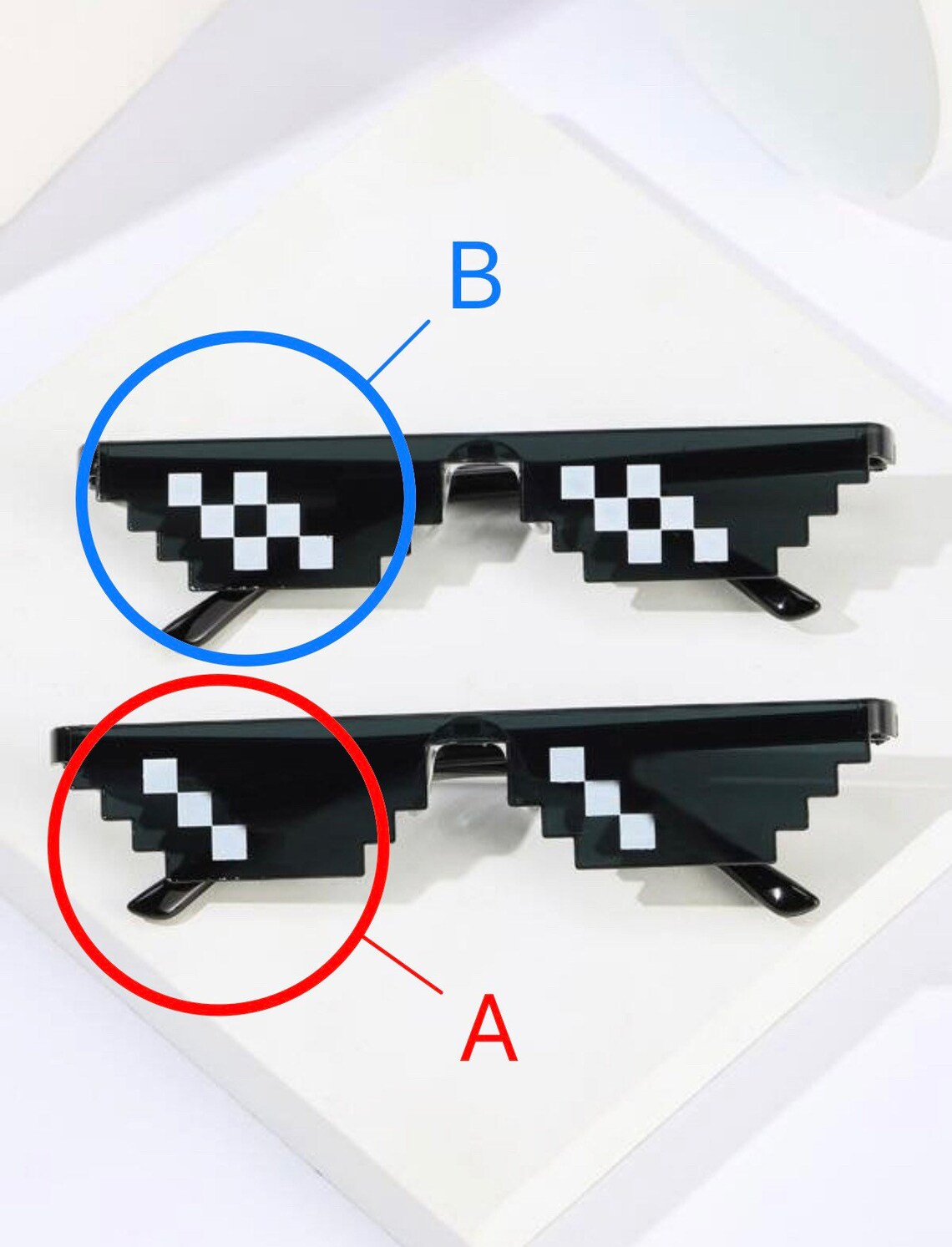 Thug Life Pixel 8bit Meme Sunglasses Tommyinnit Etsy