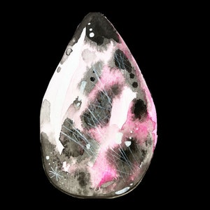 rhodonite, rose quartz, Pink opal, Pink Sapphire thumbnails for love.