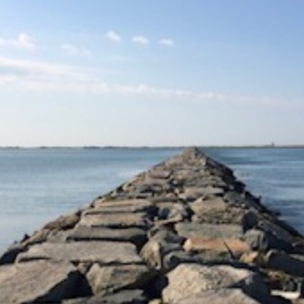 Jetty on Cape cod Provincetown