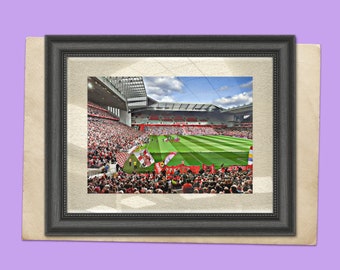 Liverpool FC, Liverpool Gifts, Anfield Stadium, Special Gift, Ideal Liverpool FC Gifts, LFC, Liverpool, Liverpool Art, Liverpool Prints, Kop