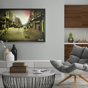 Bridge Street Chester, Chester England, Digital Download, Affordable Art Prints UK, Wall Prints UK, Chester City Centre, Home Decor