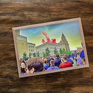 Liverpool FC Parade; Liverpool; Liverpool FC; Liverpool FC Gift; Liverpool Poster; Liverpool Print; Gift For Him; Gift For Her; Wall Art