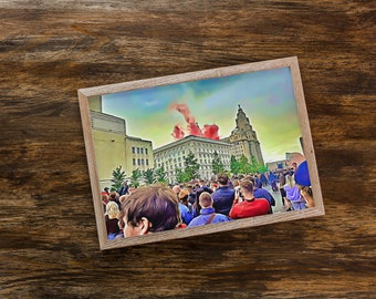 Liverpool FC Parade; Liverpool; Liverpool FC; Liverpool FC Gift; Liverpool Poster; Liverpool Print; Gift For Him; Gift For Her; Wall Art