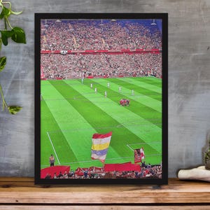 View From The Kop – Let’s Huddle | Anfield Wall Art | Liverpool FC Digital Download | LFC Fan Gift | Liverpool FC | Liverpool