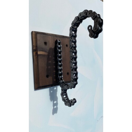 Motorcycle Helmet Rack & Jacket Hook Etsy