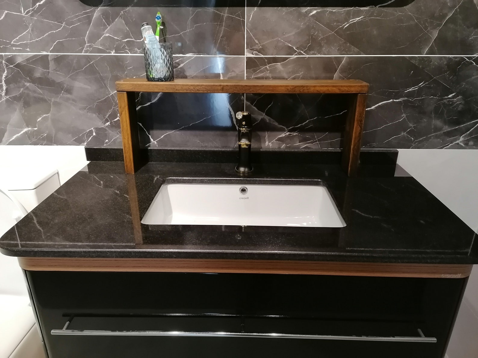 Over the Sink Shelf Bathroom Shelf Bathroom Etsy