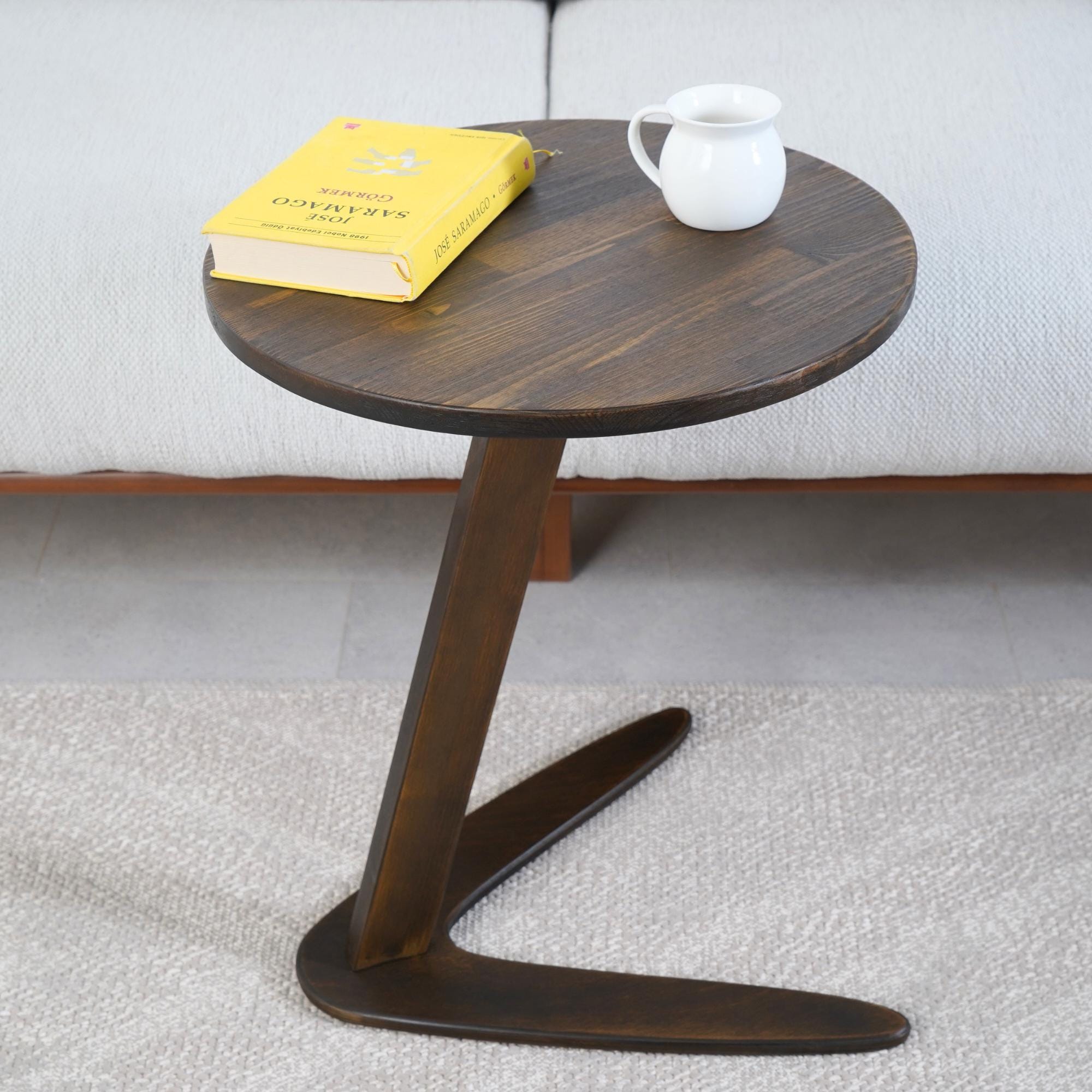 Produktbild von VASAGLE Beistelltisch, Couchtisch, Kleiner Runder Tisch Für Wohnzimmer