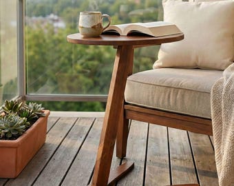 Coffee Bedside End C Tables, Modern Round Low Sofa Table, Living Room Snack Table