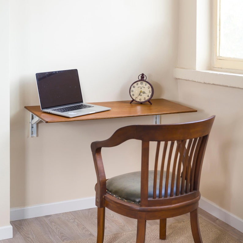 This is Small Spacesaver Solution Murphy Desk Table. It will be use for Computer Laptop. It will be Folding Work Desk or Foldable Table. Home Office Study Desk, Apartment Dorm Room Desk