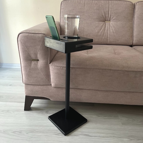  Tall End Table High Skinny Tall Side Table Tall Bedside Table Slim  Thin Tall Nightstand Narrow Side Table Small Entryway Table for Small  Spaces Small Table Stand Console Entry Way Home