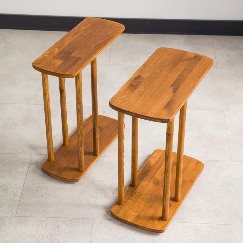 Looking for the perfect sidekick for your living space? Check out our wood narrow side table and slim end table storage design! Whether you need a modern coffee table, a c-shape side table, or a chic narrow side table, we’ve got you covered.