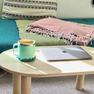We combine Oval Low Coffee Table Walnut Wood with Mid Century Modern Coffee Table. Here is Unique Center Table as a Livingroom Furniture! This Wooden Large Coffee Table will be absolutely fantastic large coffee table.