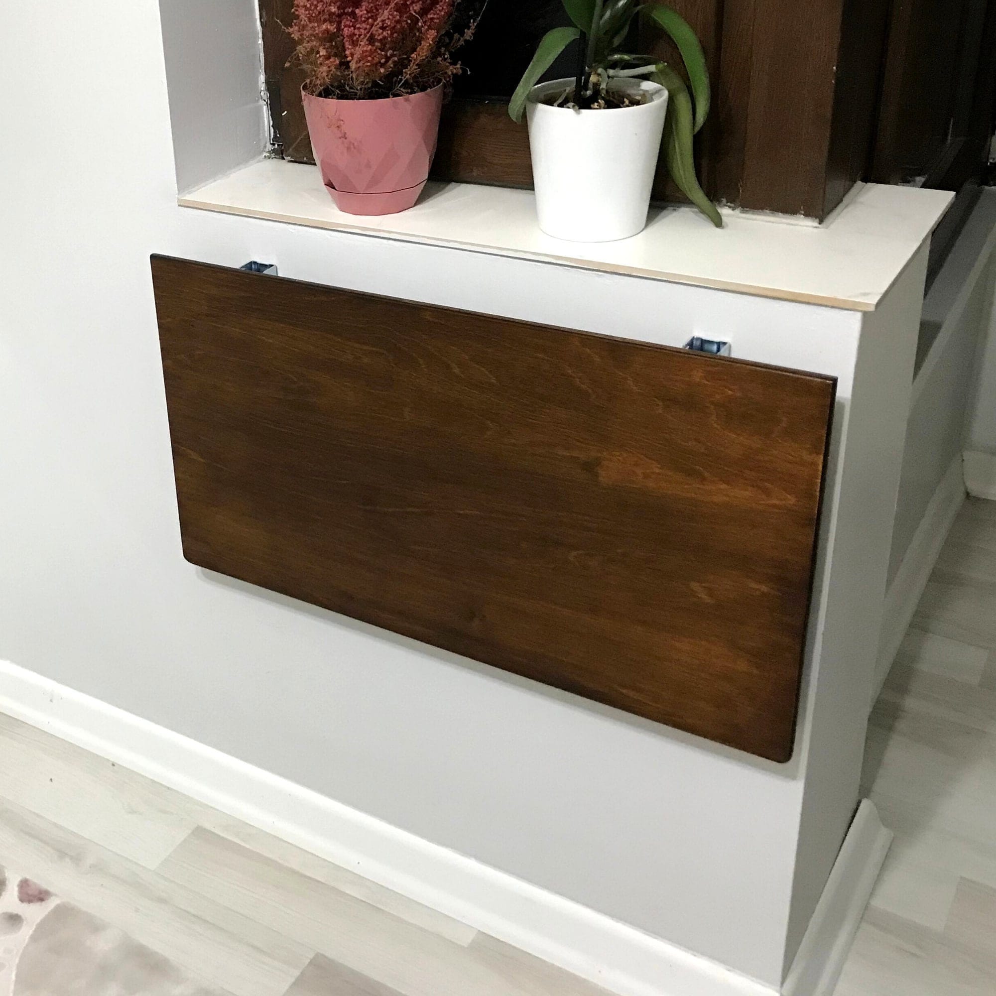 Small Space Solution Murphy Desk Computer Laptop Desk Folding