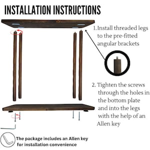 Narrow Side Table for Livingroom, Couch Table, Walnut Wood Sofa Table, Slim End Table, Rectangle Table, Modern Coffee Table, Tall Side Table image 4