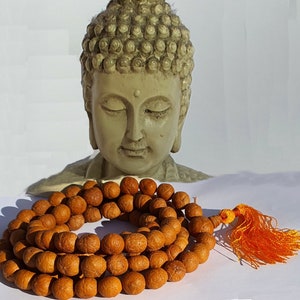 Indian Bodhi Seed Bajra Buddhist Mala, Tibetan Mala, Buddhist Mala , Indian  Bodhi Seed Mala , Bodhgaya Bodhi Seed Mala , Adjustable Knot -  Canada