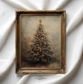 Vintage Christmas Tree Print | Modern Holiday Decor | Christmas Wall Art Printable | Digital Christmas Gift Idea | #470