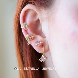 Multiple Piercing Earrings Set,Earring Stud Sets,Multiple Set Earrings,Gift For Mom,Dainty Zircon Earring Set