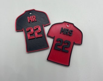 Couples Football Shirt Set