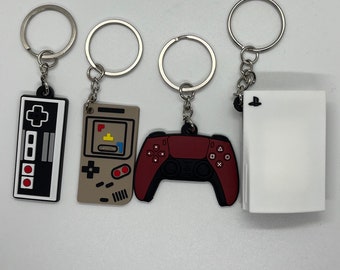 Gamer Keychains | Playstation | XBOX | GameBoy | Joystick