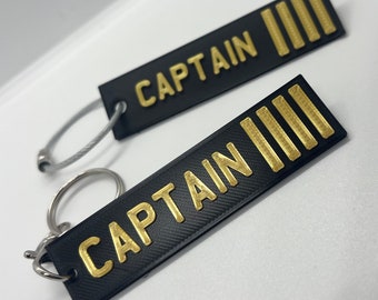 Captain Keyring & Travel Tag