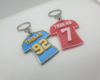 Team Football Shirt Keyrings