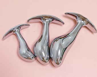 Butt Plugs for Women & Men,Metal Outdoor Wearing Plugs,Beginner Butt Plug Kit Anal Toys