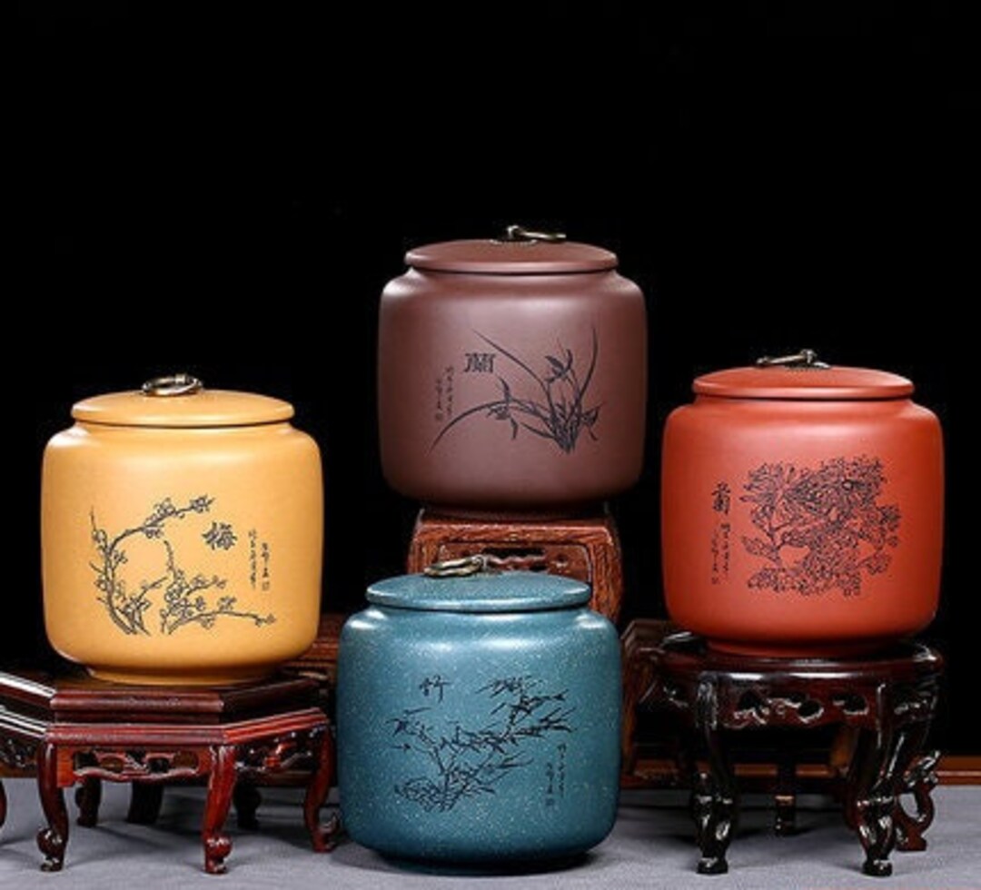 LIONRHK TEA Yixing Zisha Tea Canister 200ml Etsy