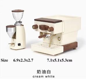 1:6 ドールハウス ミニチュア コーヒーマシン＆グラインダーセット