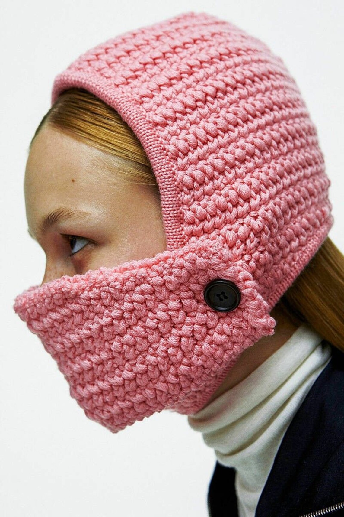 Balaclava Face Mask Knit Hat Men Knit Balaclava Crochet Etsy