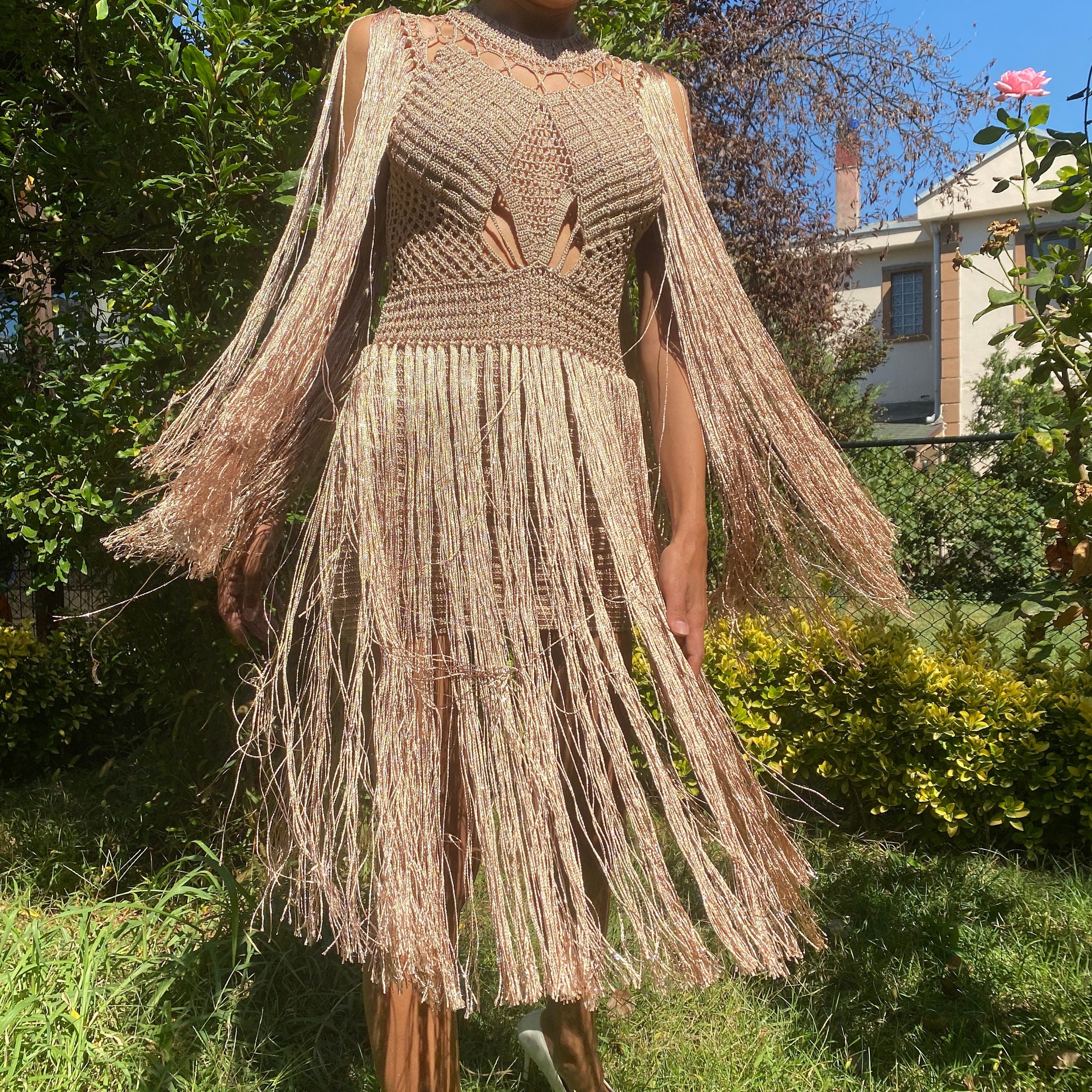Full tassel outlet dress