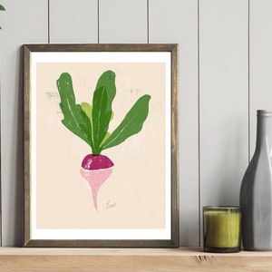 kitchen fine art 8 x 10 / 11 x 14 /  kitchen décor / food art / wall art kitchen / food illustration / food print