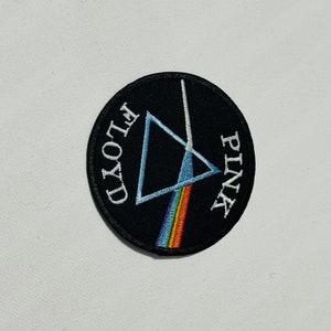 Pink Floyd Dark Side Of The Moon Embroidered Patch Iron On Sew On Patch Badge, Honda Car Company, Badges for Backpacks, Caps & Shirt