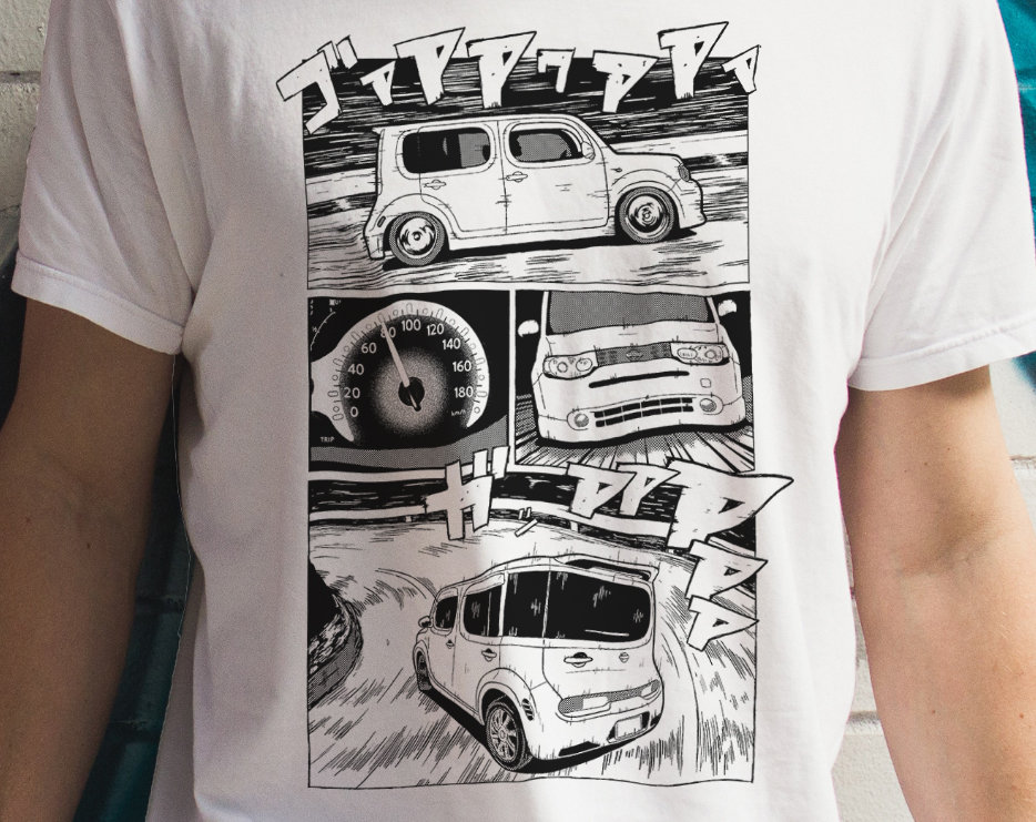 Nissan Cube T-shirt Gen 3 Cube Shirt Third Generation Tshirt