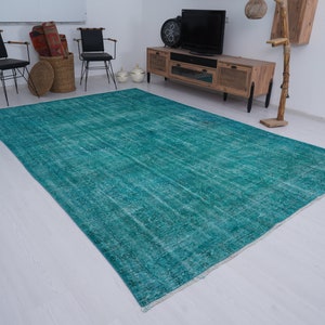 7x11 Rug, Turkish Rug, Oversize Vintage Rug, Oushak Rug, Large Vintage Rug, Oversize Rug, Natural Rug, Turkish Area Rug, Faded Rug 7x11,783