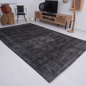 7x10 Rug, Oversize Vintage Rug, Oushak Rug, Turkish Rug, Large Vintage Rug, Oversize Rug, Neutral Rug, Turkish Area Rug, Old Rug,Rug 7x10,34